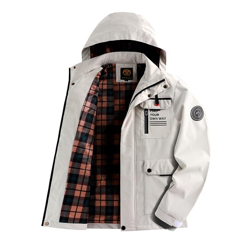 Fashion Men Casual Windbreaker Jacket