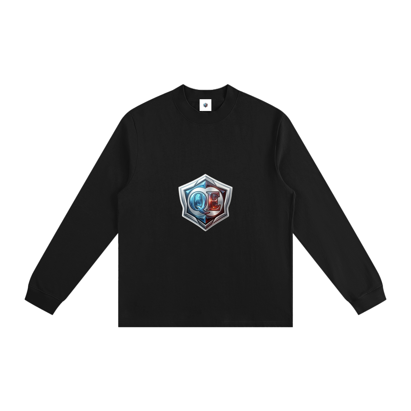 QE Shield Essential Non-Shrink Mock Neck Sweatshirt