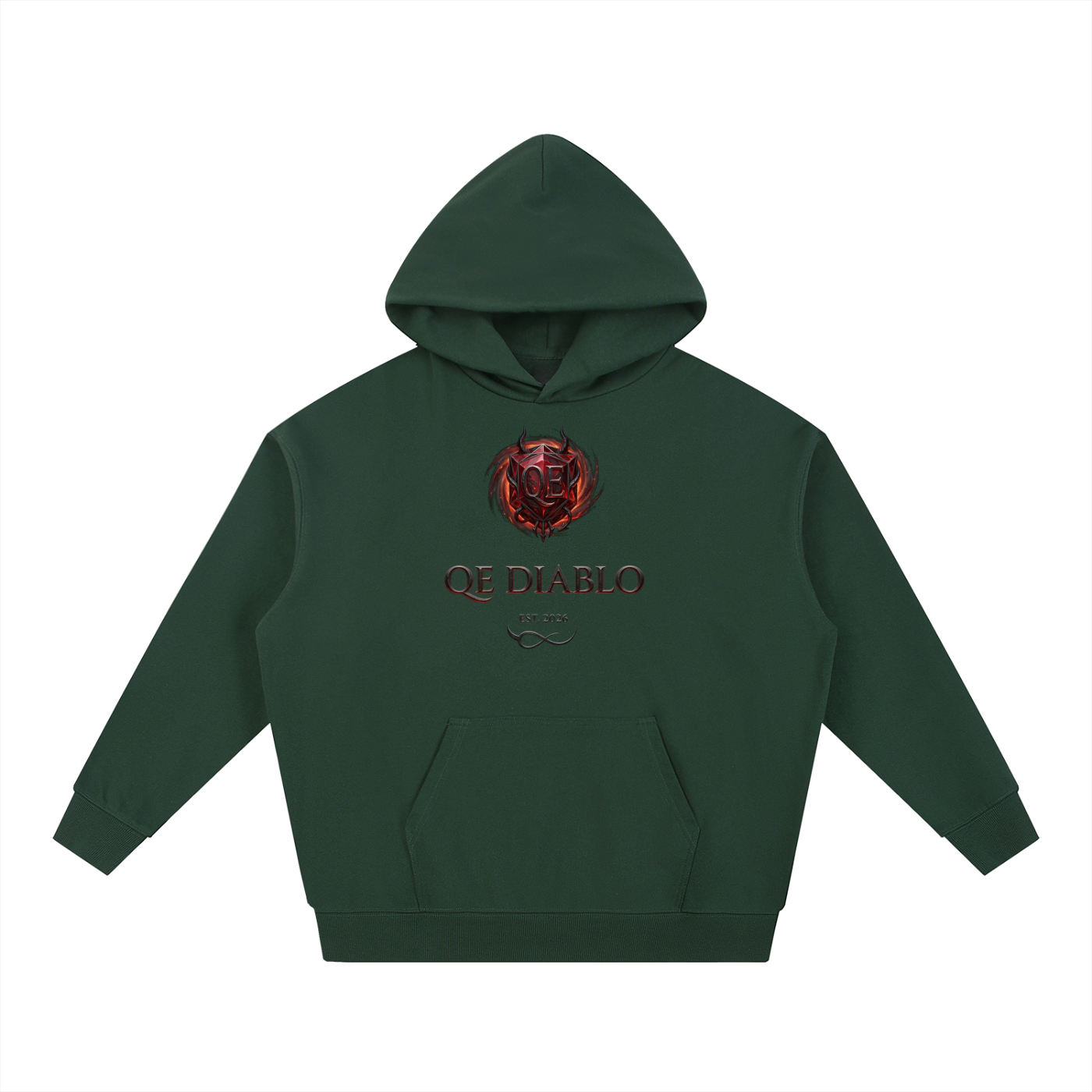 QE Diablo Essential Heavyweight Hoodie