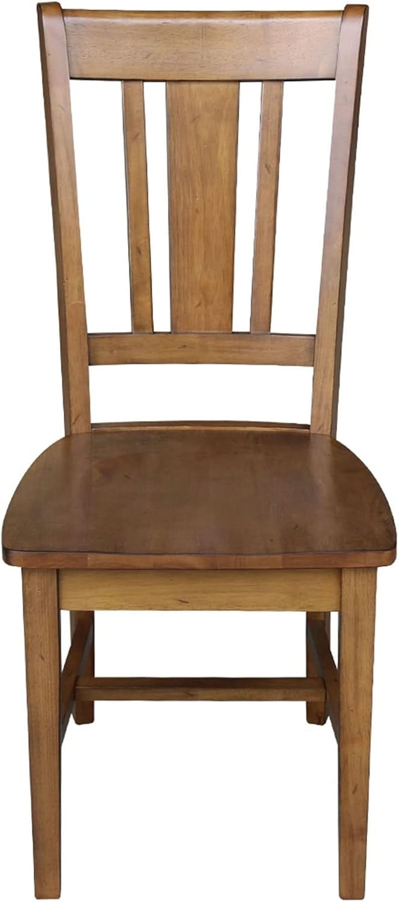 International Concepts San Remo Pecan Parawood Dining Chair