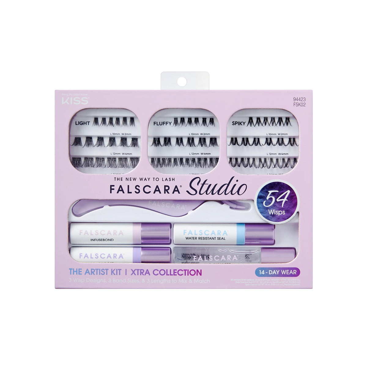 KISS Falscara Studio The Artist Kit Xtra Collection - New