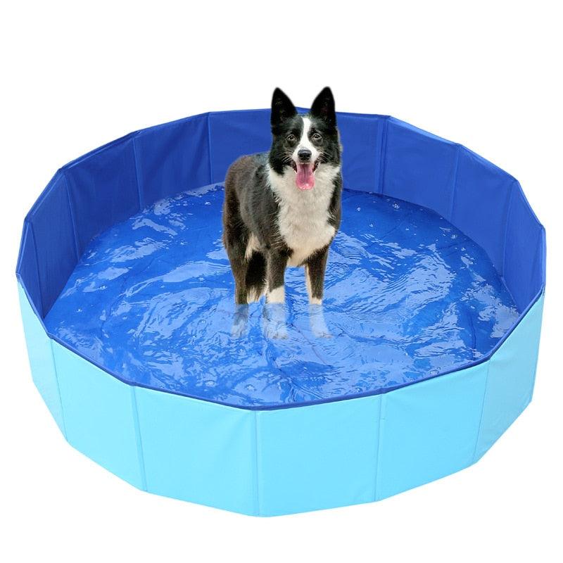 Foldable Dog Pool Pet Bath Swimming Tub Bathtub Outdoor Indoor Collapsible Bathing Pool for Dogs Cats Kids Pool Pet Bathing Tub Dog Pool Big Size Dog Swimming Pool Foldable Pet Pool Bath Swimming Tub Bathtub Pet Collapsible Bathing Pool for Dogs