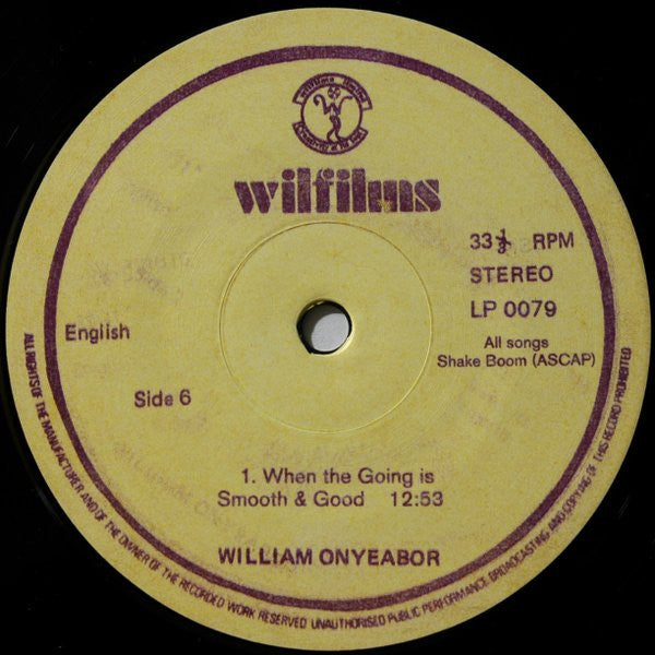 Who Is William Onyeabor? (3xVINYL) | Mint (M) Mint (M)