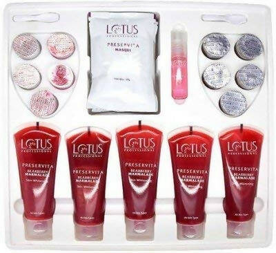 Lotus Professional Preservita Advanced Skin Whitening Facial Kit - Bearberry Marmalade