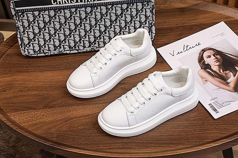 Genuine Leather Women Platform Autumn Fashion Sports Walking Sneakers