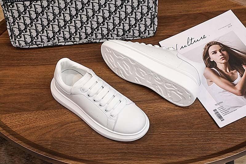 Genuine Leather Women Platform Autumn Fashion Sports Walking Sneakers