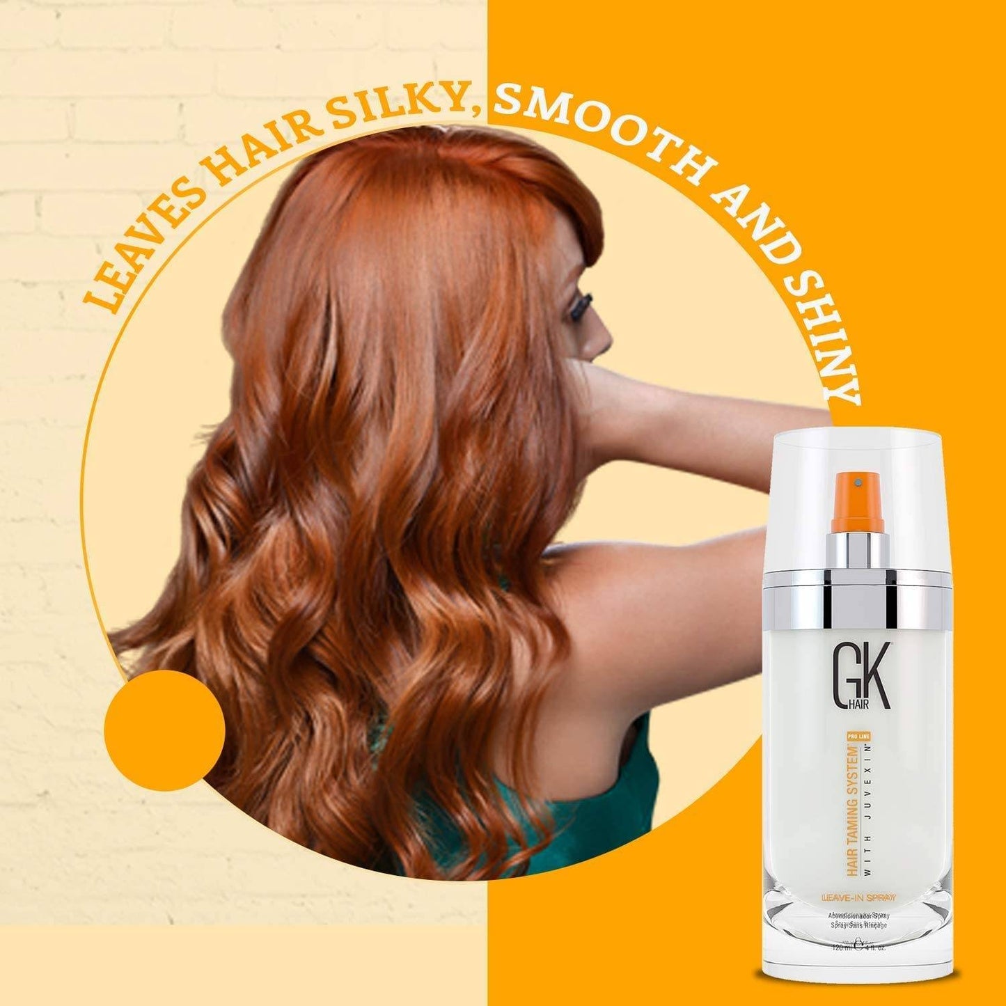 GK HAIR Global Keratin Leave In Conditioner Hair Spray (4 Fl Oz