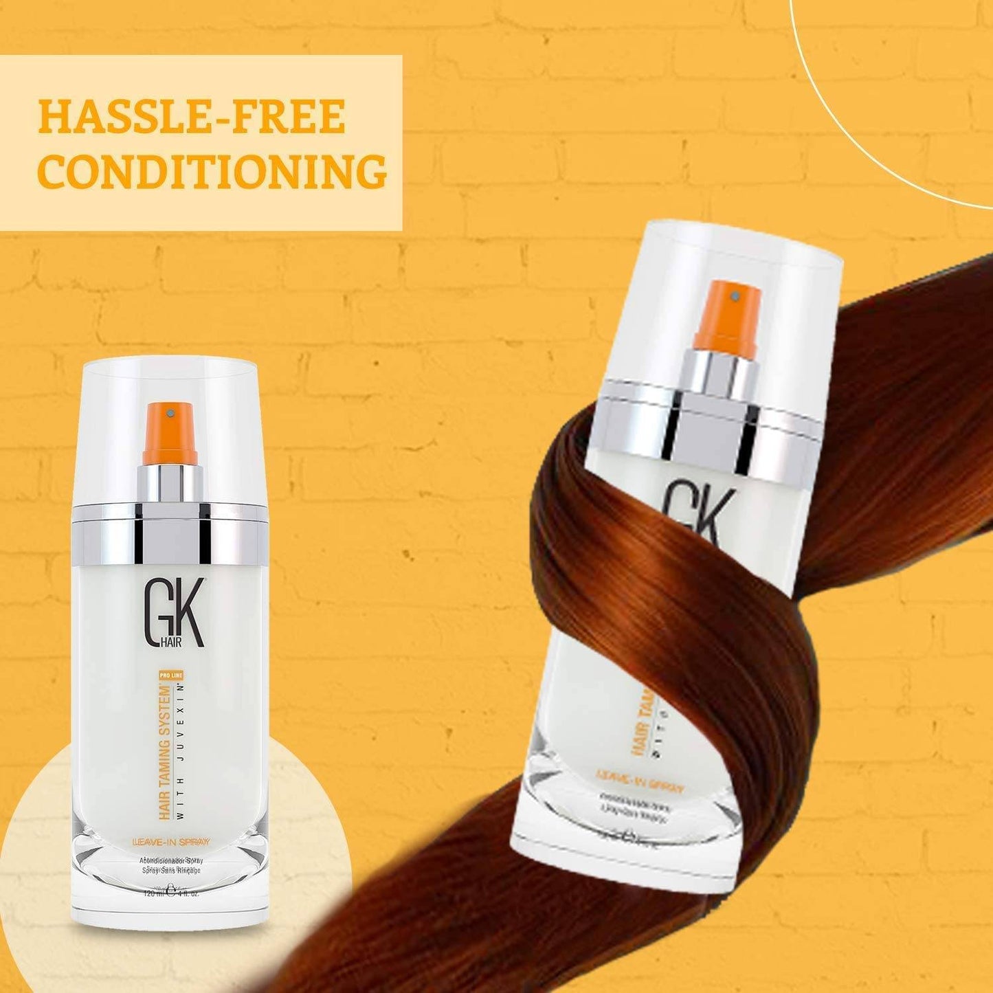 GK HAIR Global Keratin Leave In Conditioner Hair Spray (4 Fl Oz