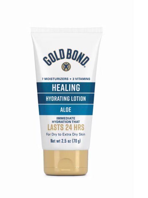 Gold Bond Healing Hydrating Lotion With Aloe  24HR Hydration  2.5 oz.
