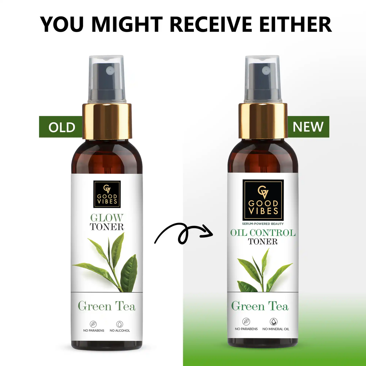 Good Vibes Green Tea Glow Toner
