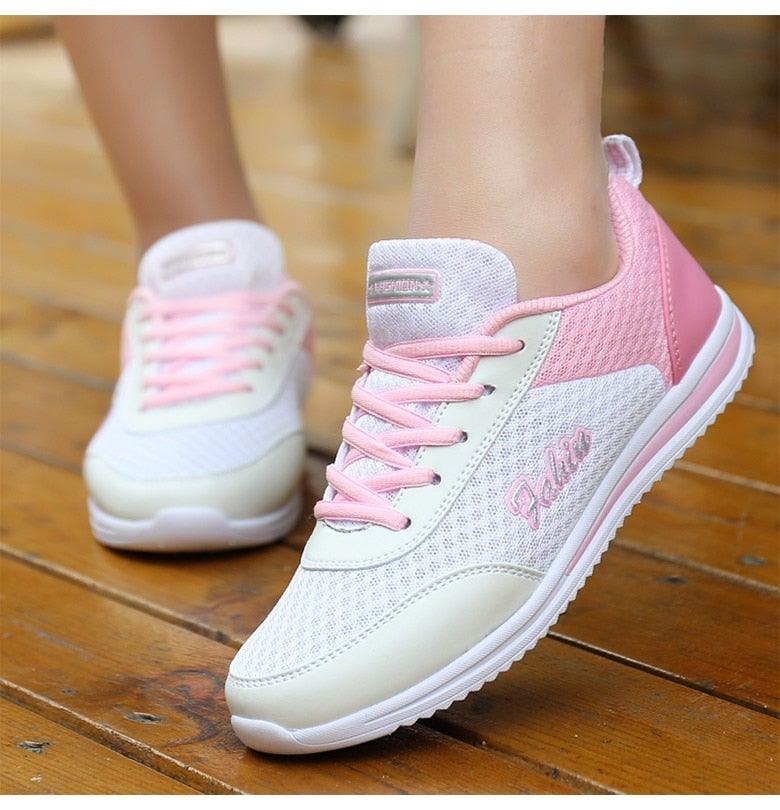Spring Summer Breathable Women Casual Trainers Running Sneakers