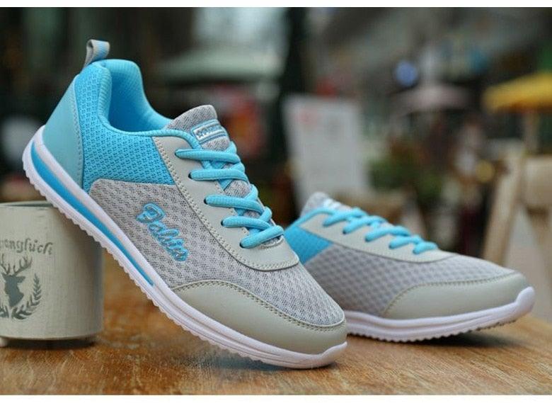 Spring Summer Breathable Women Casual Trainers Running Sneakers
