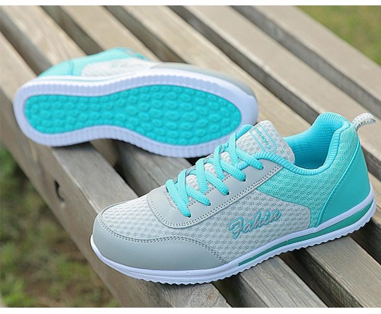 Spring Summer Breathable Women Casual Trainers Running Sneakers