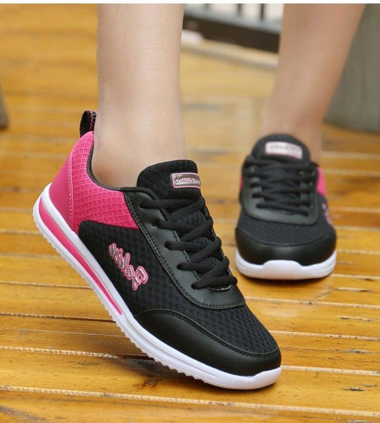 Spring Summer Breathable Women Casual Trainers Running Sneakers