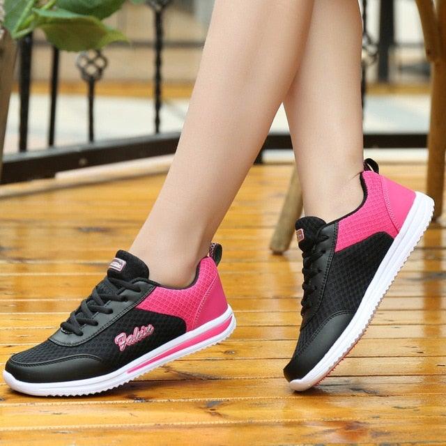 Spring Summer Breathable Women Casual Trainers Running Sneakers