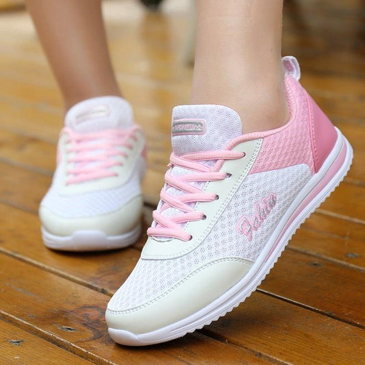 Spring Summer Breathable Women Casual Trainers Running Sneakers