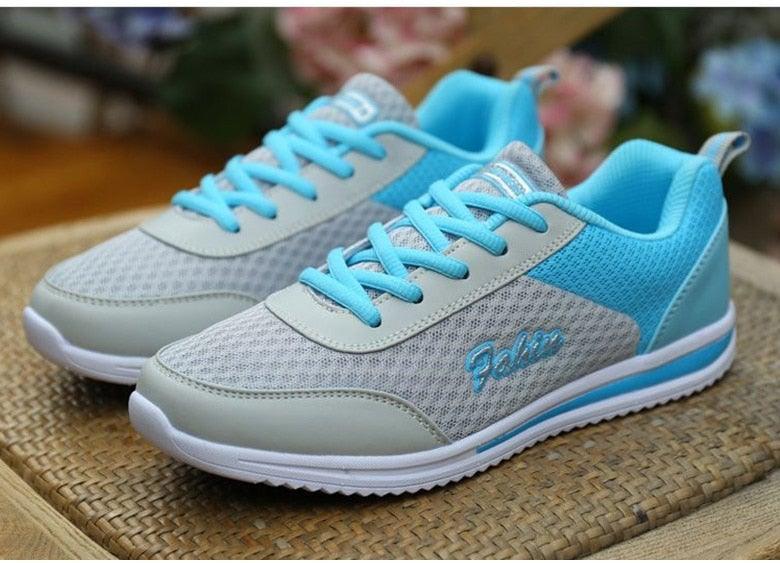 Spring Summer Breathable Women Casual Trainers Running Sneakers