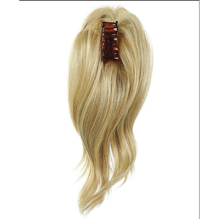 12" simply wavy clip on pony color R12/26 honey brown