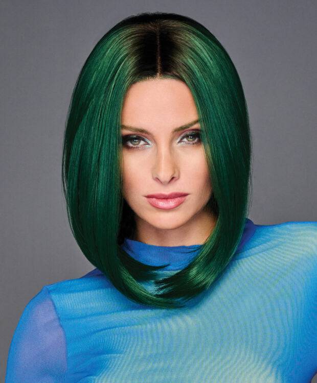 Hairdo NEW! GREEN IRL WIG