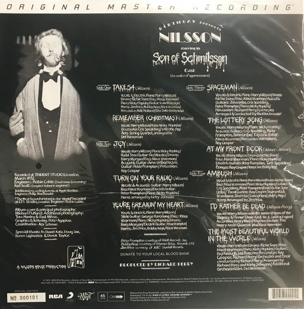 Son Of Schmilsson | Mint (M) Mint (M)