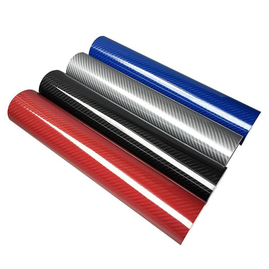 High Glossy 5D Carbon Fiber Wrapping Vinyl Film Motorcycle Wrap Vinyl Roll Tablet Stickers Decals Auto Accessories Wrapping Vinyl Film Motorcycle Tablet Car Styling High Gloss Carbon Fiber Automotive Vinyl Wrap Auto Accessories Car Styling