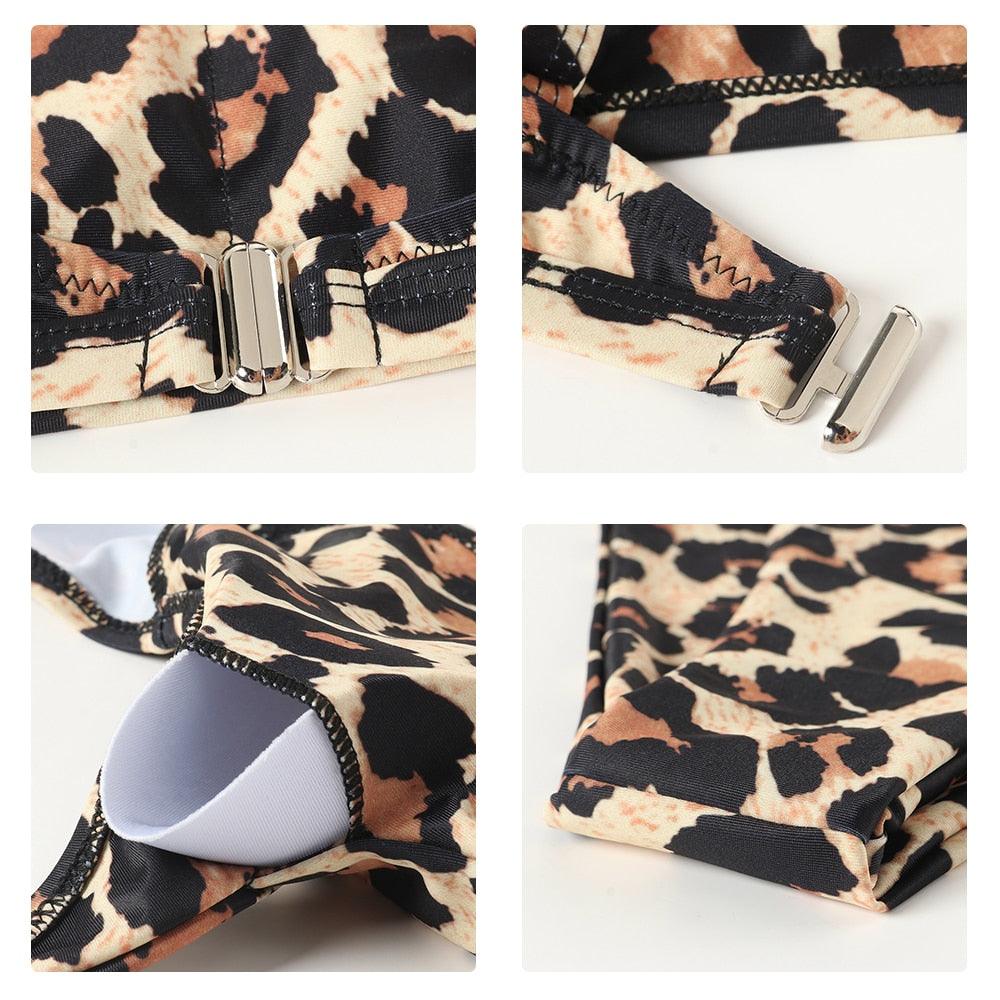 High Waist Bikini Push Up Swimsuit