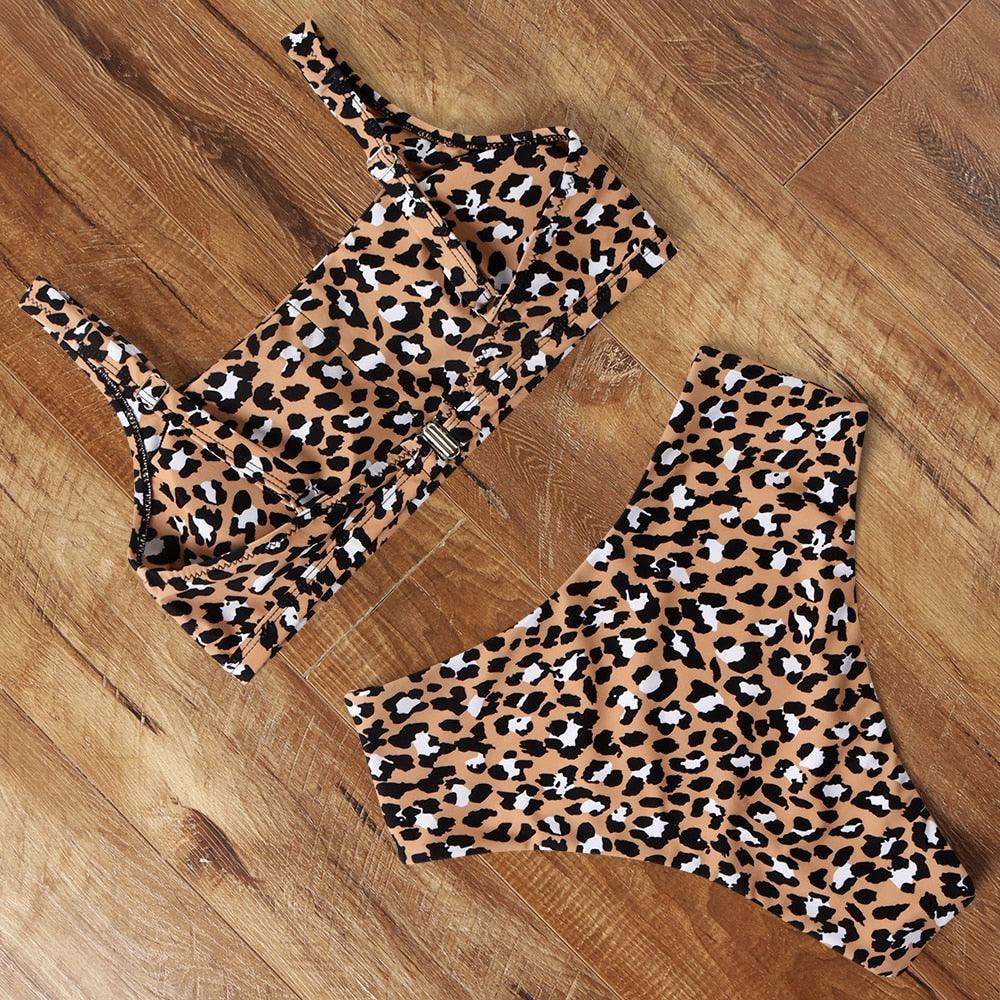 High Waist Bikini Push Up Swimsuit