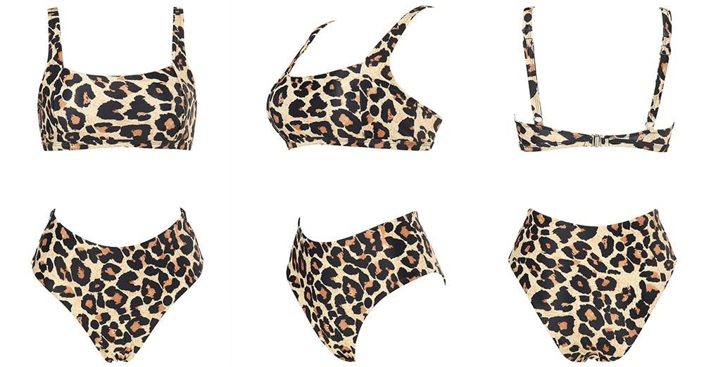 High Waist Bikini Push Up Swimsuit