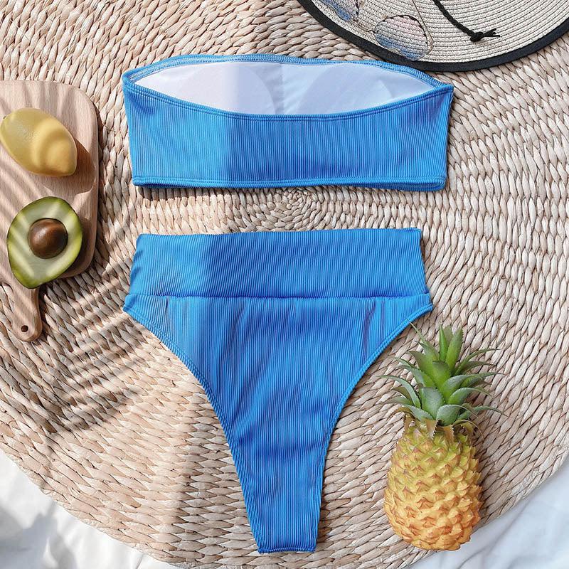 High Waist Bikinis Swimsuits Swimwear Women