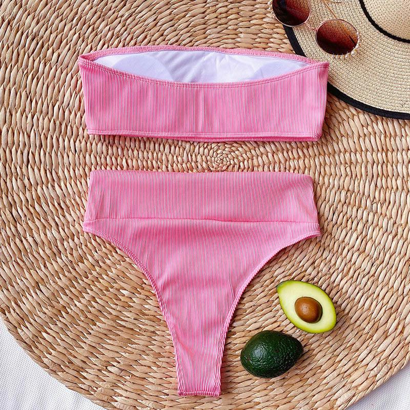 High Waist Bikinis Swimsuits Swimwear Women