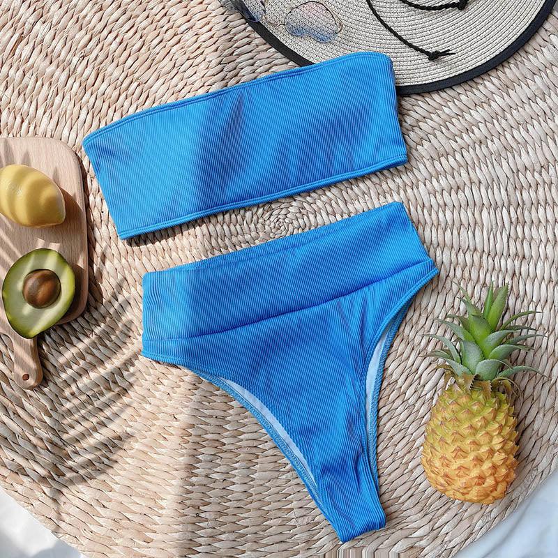 High Waist Bikinis Swimsuits Swimwear Women