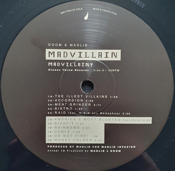 Madvillainy (2xVINYL) | Mint (M) Mint (M)