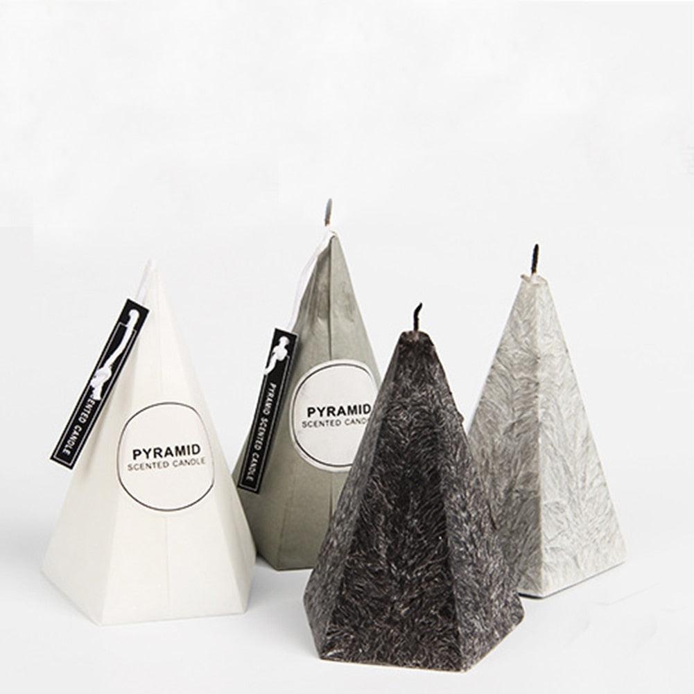 Home Decorative Aromatic Candles Scented Candles 3D Iceberg Shape Room Fragrance Candles Strong Fragrance Scent Stress Relief Gift for Women on Birthday Anniversary Aromatherapy Home Decoration