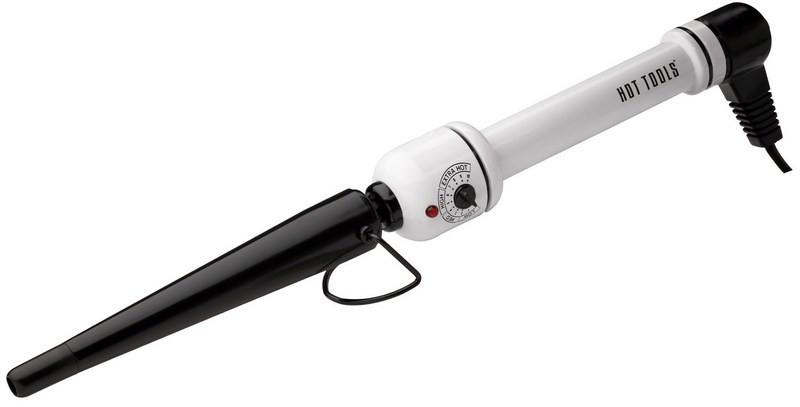 HOT TOOLS Professional Nano Ceramic Tapered Curling Iron 3/8" to 3/4"
