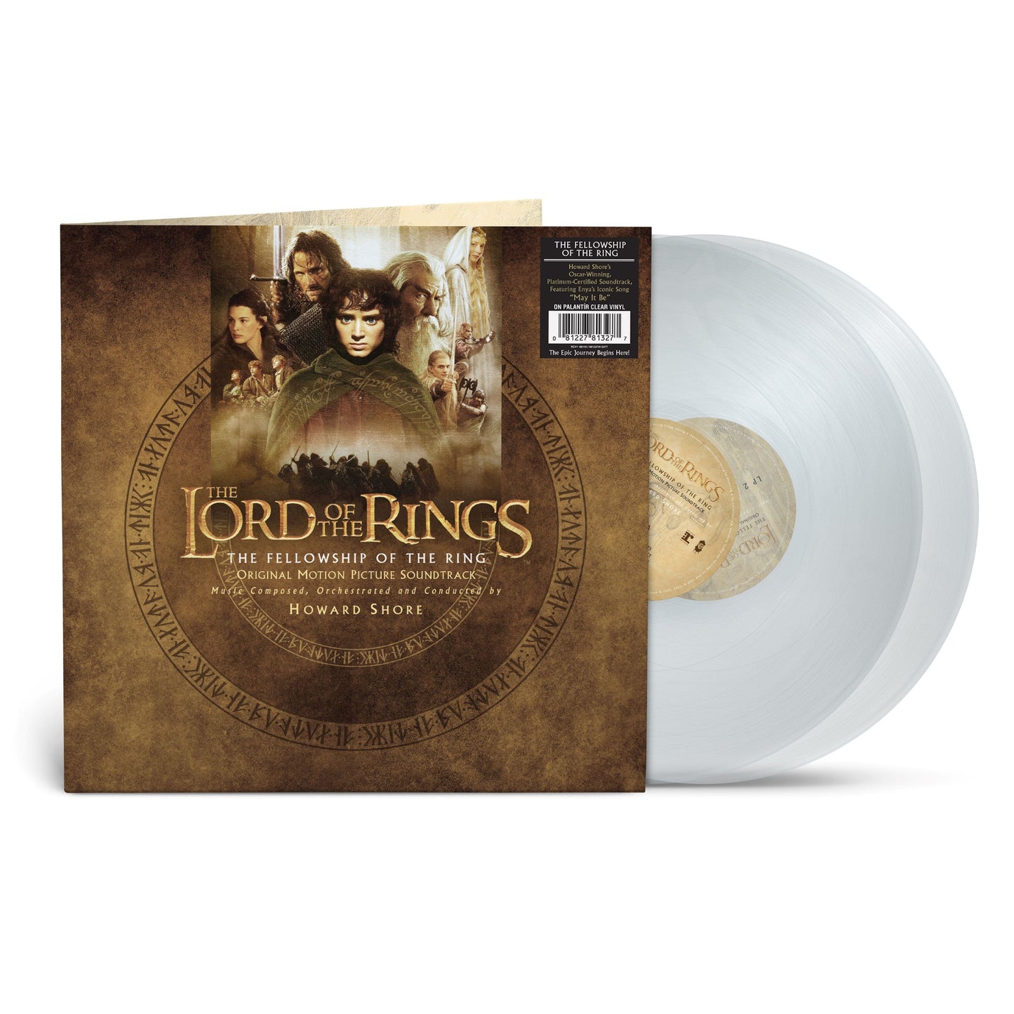 Fellowship of the Ring (IEX: 2x PALANTIR CLEAR VINYL) | Mint (M) Mint (M)
