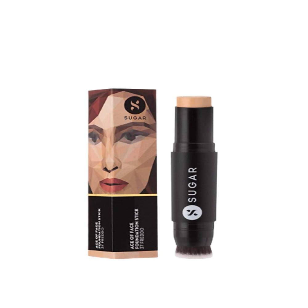 Sugar Ace Of Face Foundation Stick - Freddo (Medium Beige, Golden Peach Undertone)