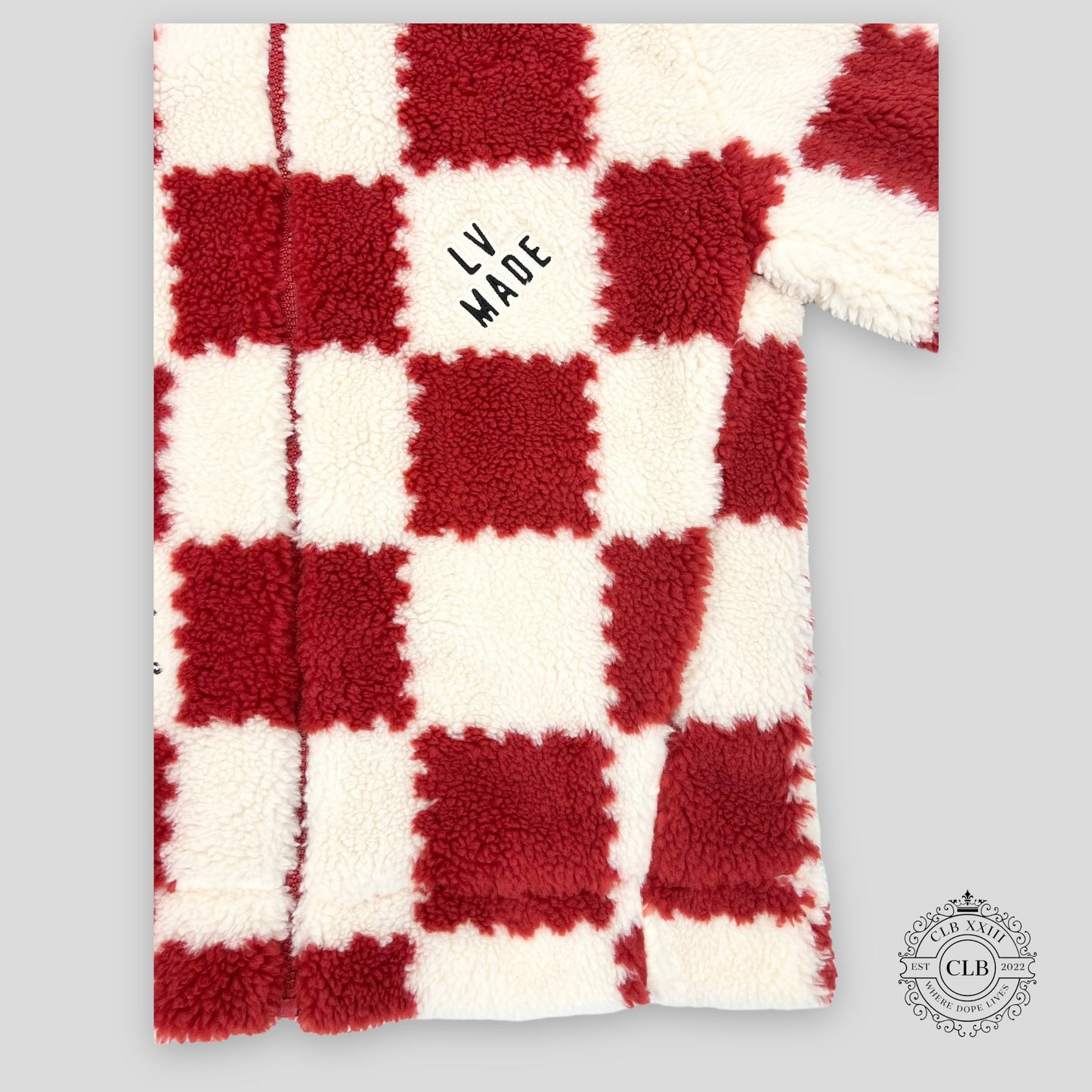 Louis Vuitton Nigo Jacquard Damier Fleece Blouson
