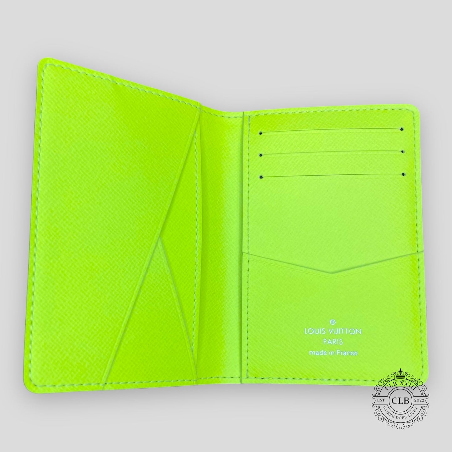 LOUIS VUITTON POCKET ORGANIZER - NEON YELLOW