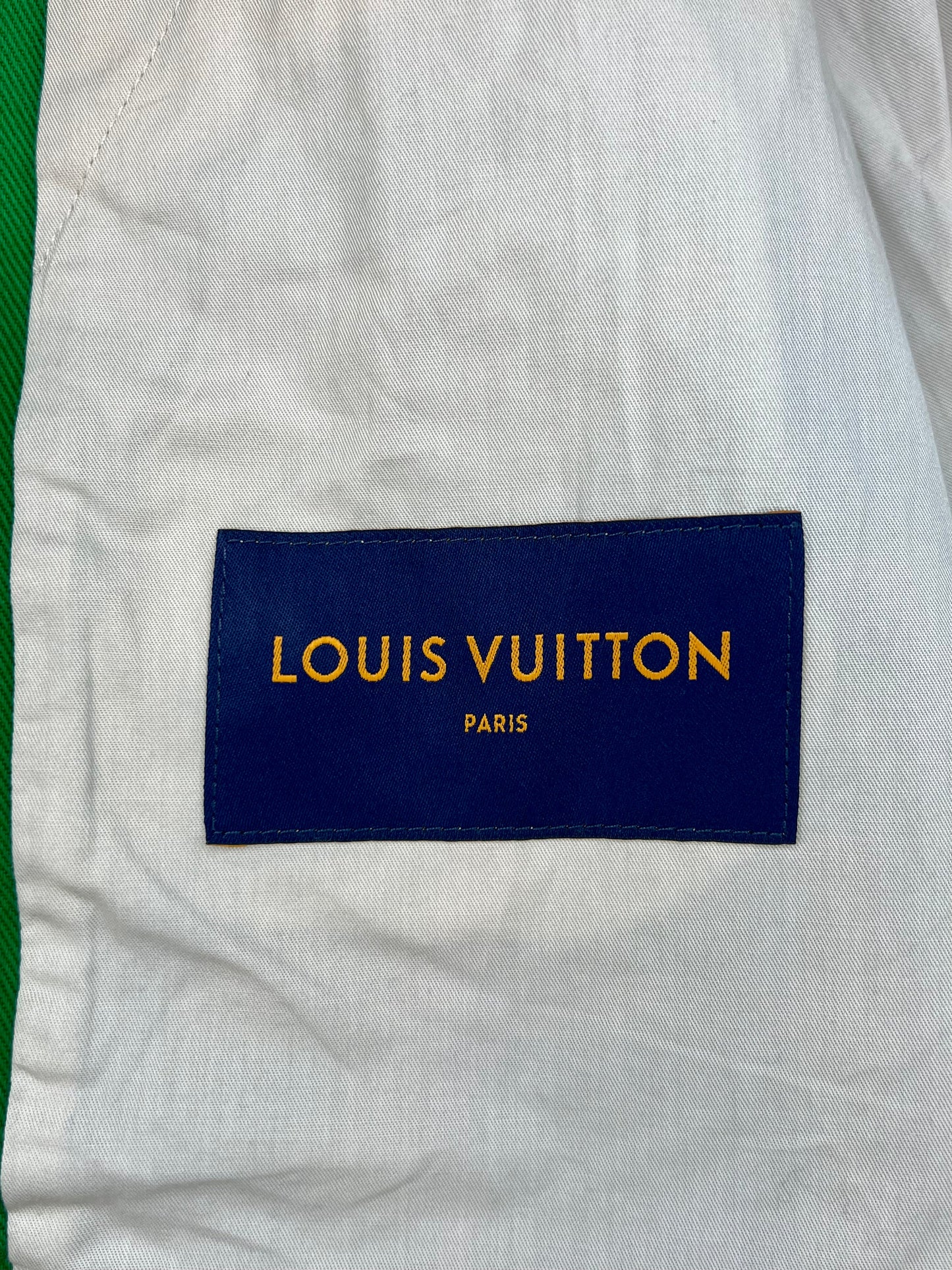 Louis Vuitton Monogram Workwear Denim Jacket in Green