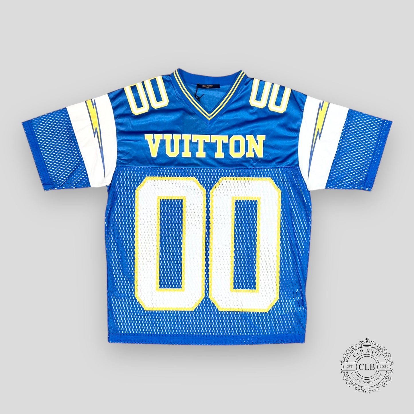 Louis Vuitton Sporty Jersey in Blue / Yellow
