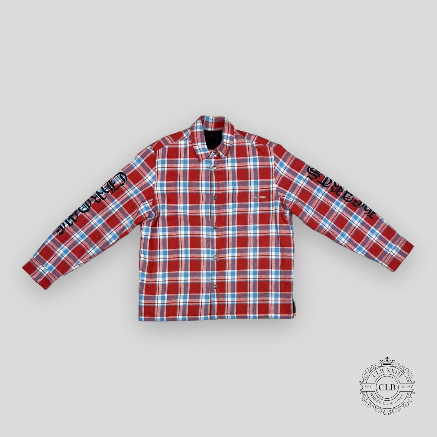 Chrome Hearts Padded Flannel Shirt