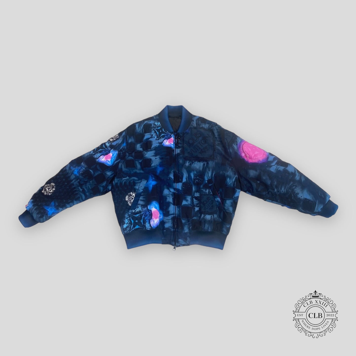 Louis Vuitton Salt Print Bomber Jacket
