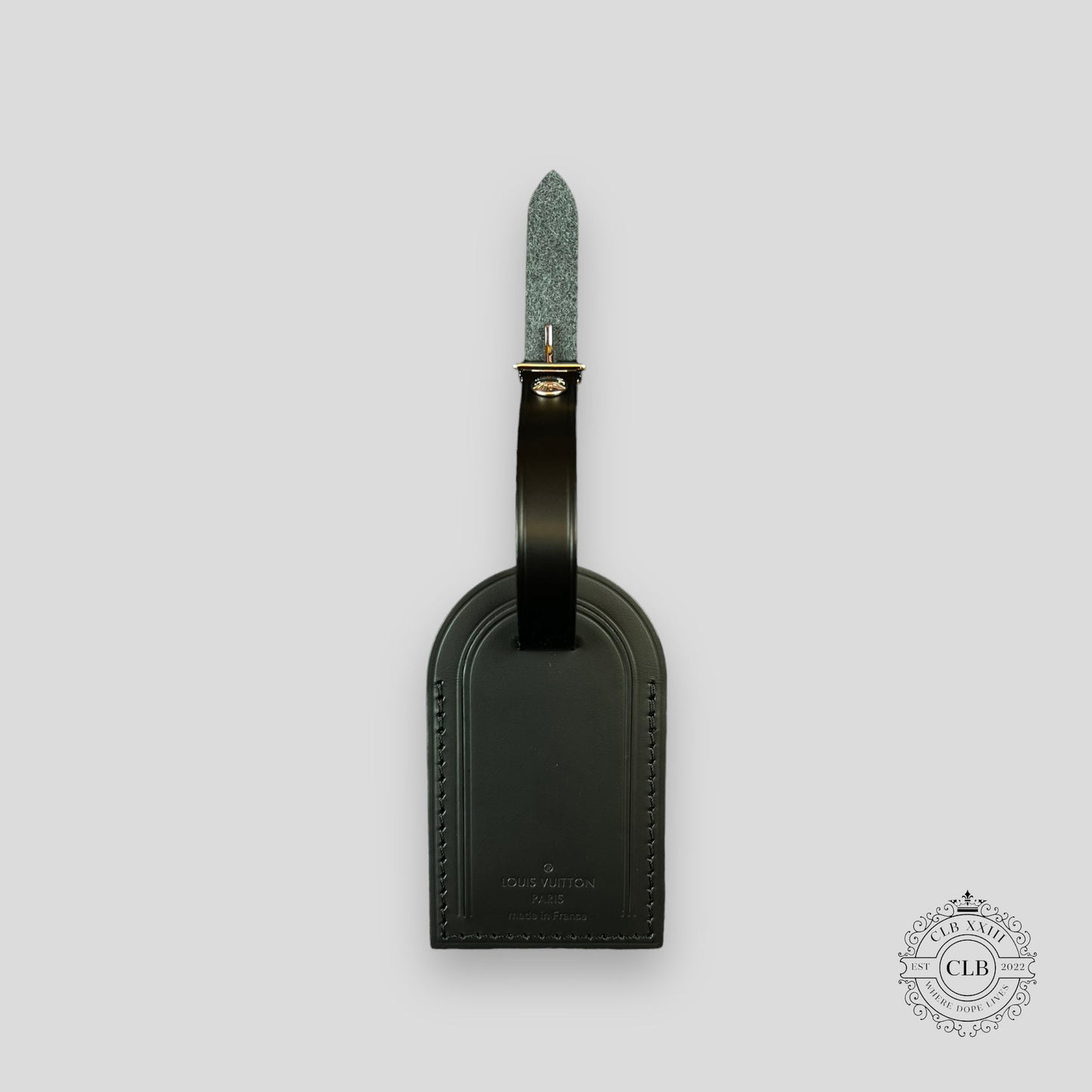 LOUIS VUITTON LUGGAGE TAG - YELLOW