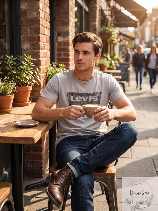 Levis Mens Heathered T-Shirt