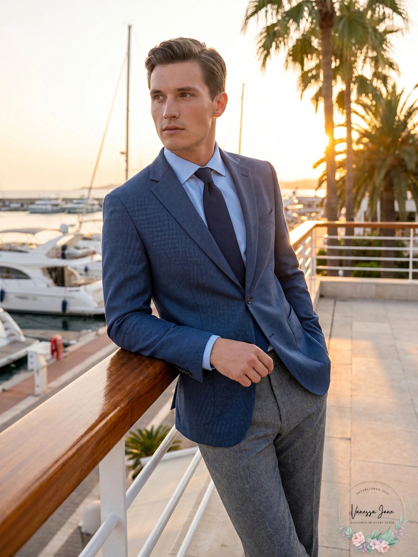 Tommy Hilfiger Mens Modern Fit THFlex Stretch Sport Coat