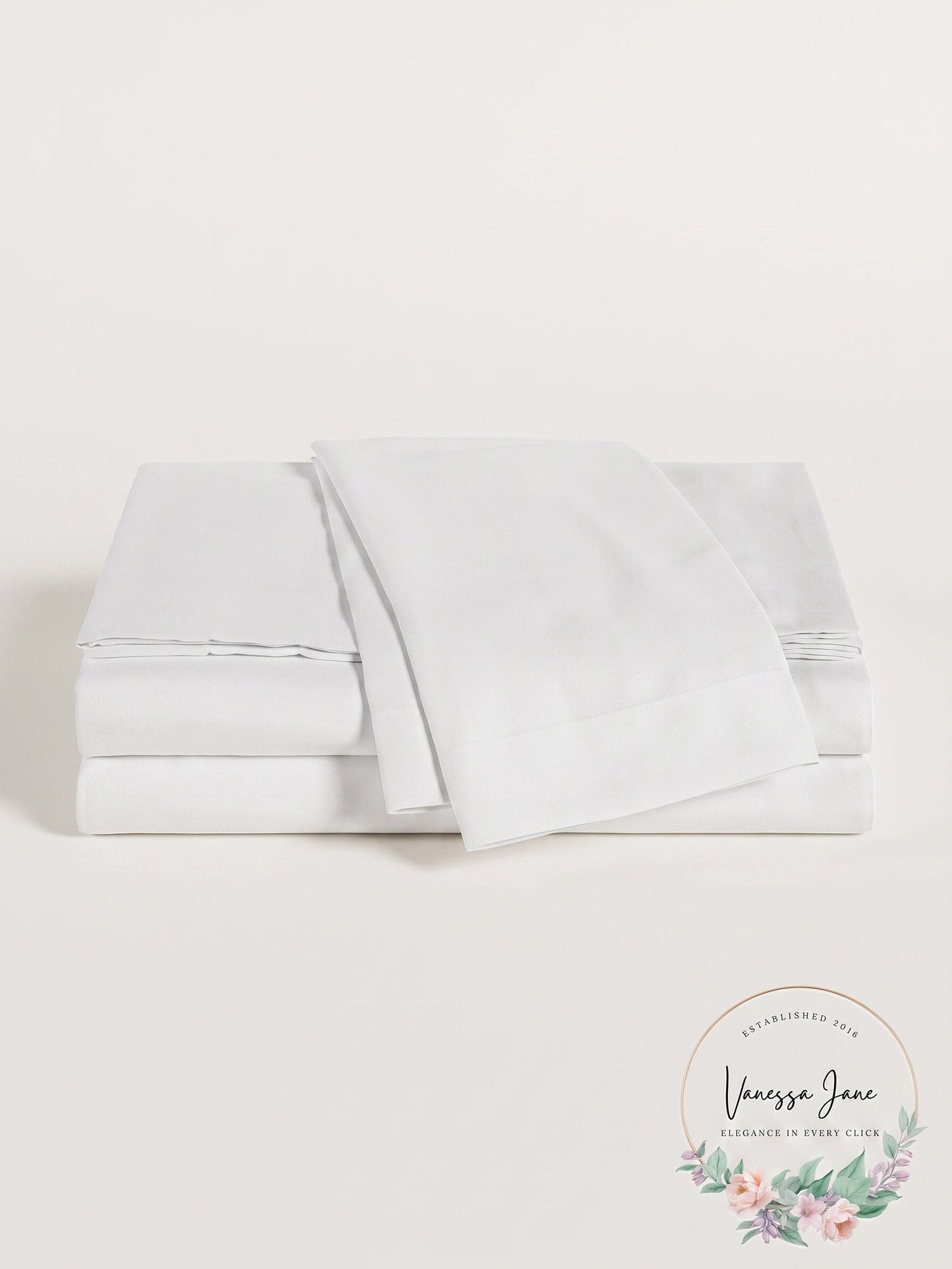 Wellbeing Oxywash Solid 300 Thread Count Sheet Set