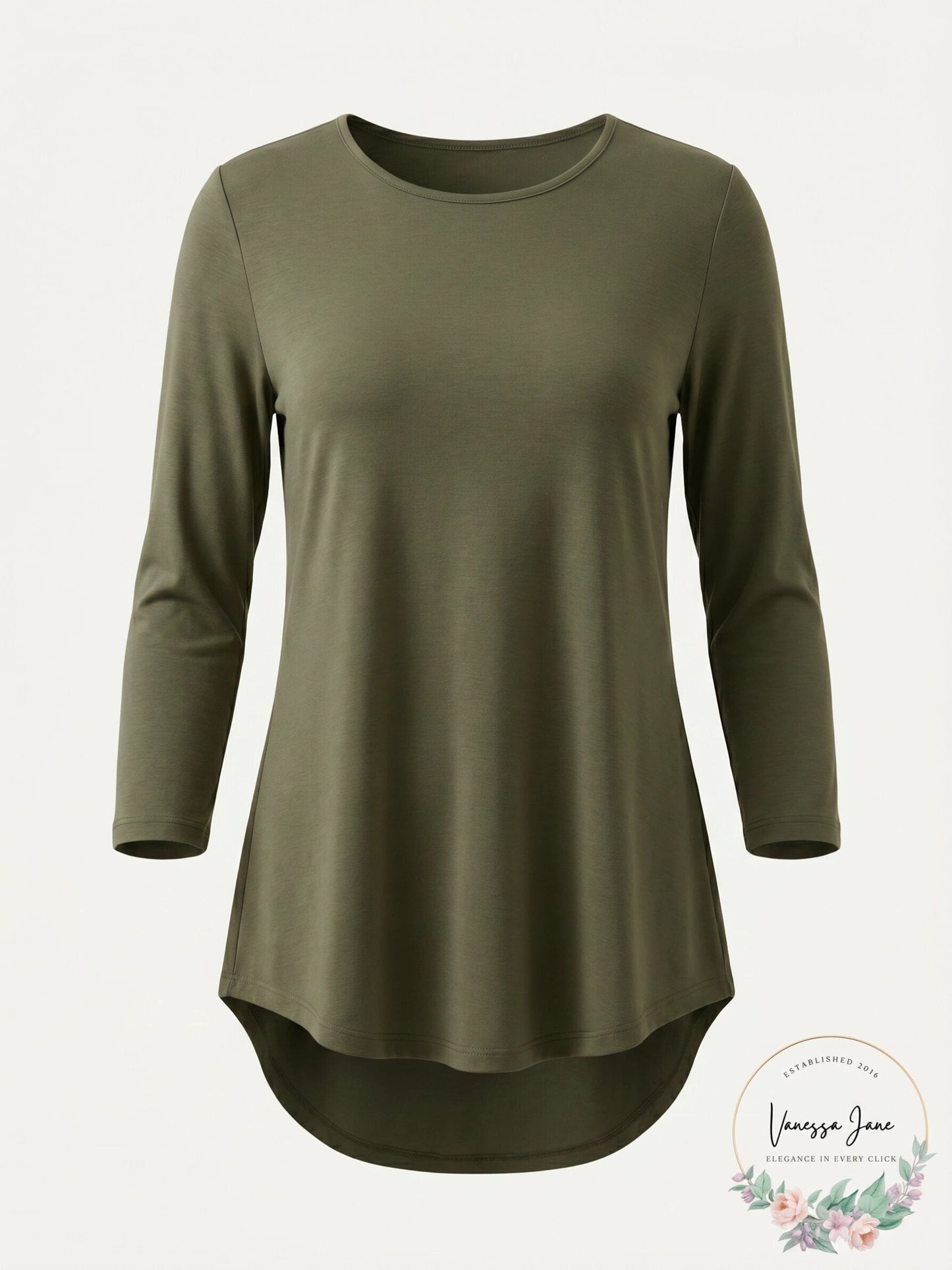 JM Collection Petite Scoop-Neck Top, Choose Sz/Color