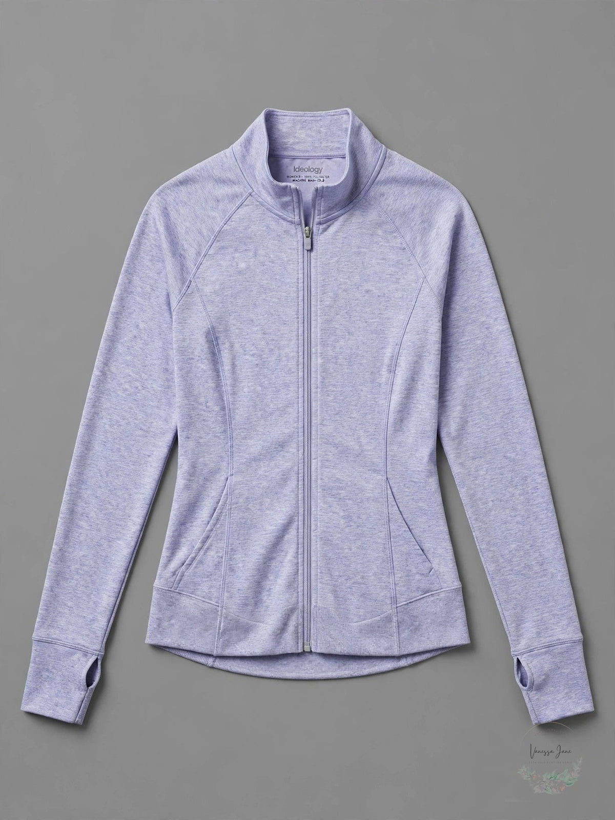 Ideology Womens Fitness Running Athletic Jacket