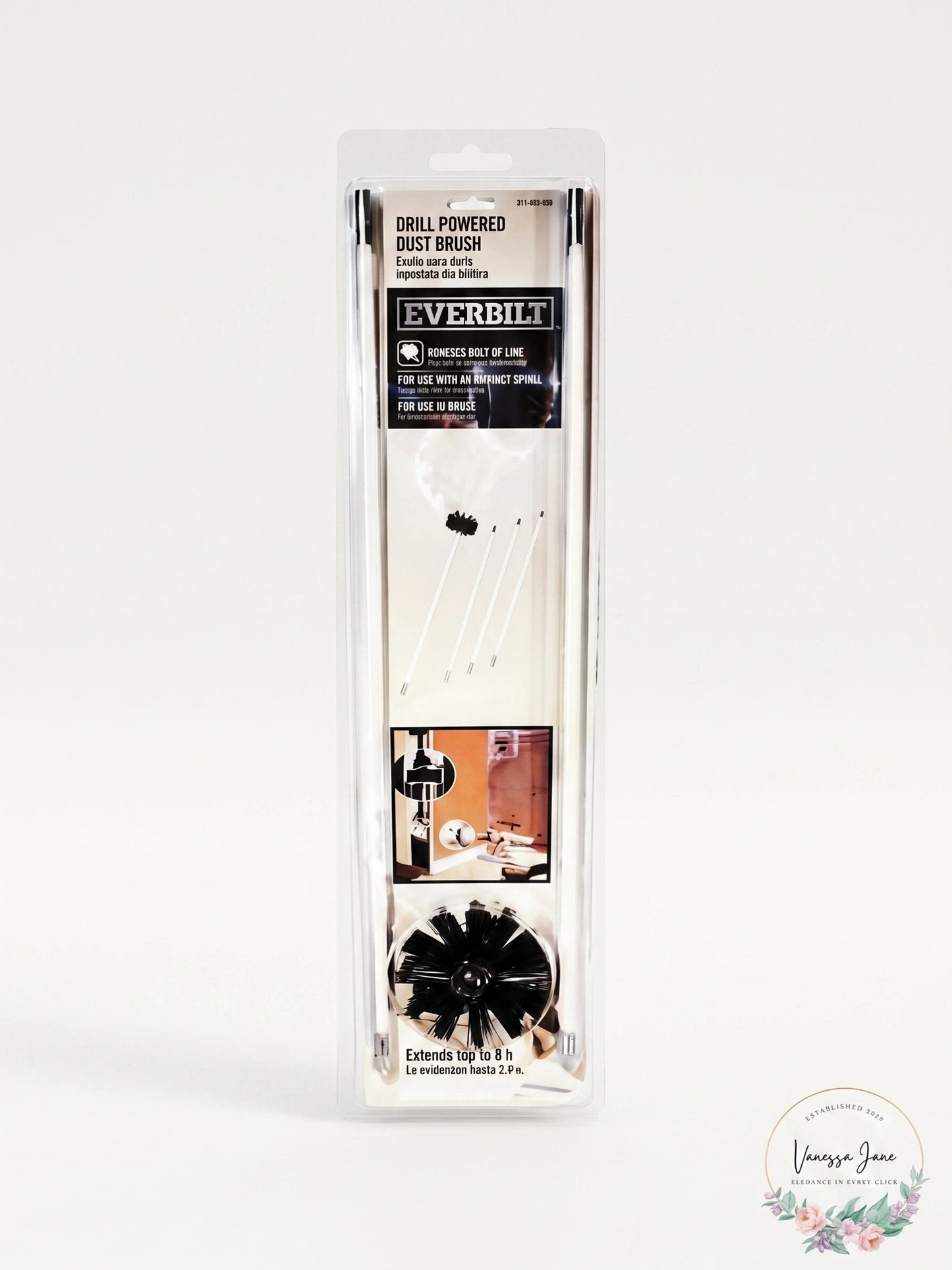Everbilt Drill Powered Duct Brush Kit