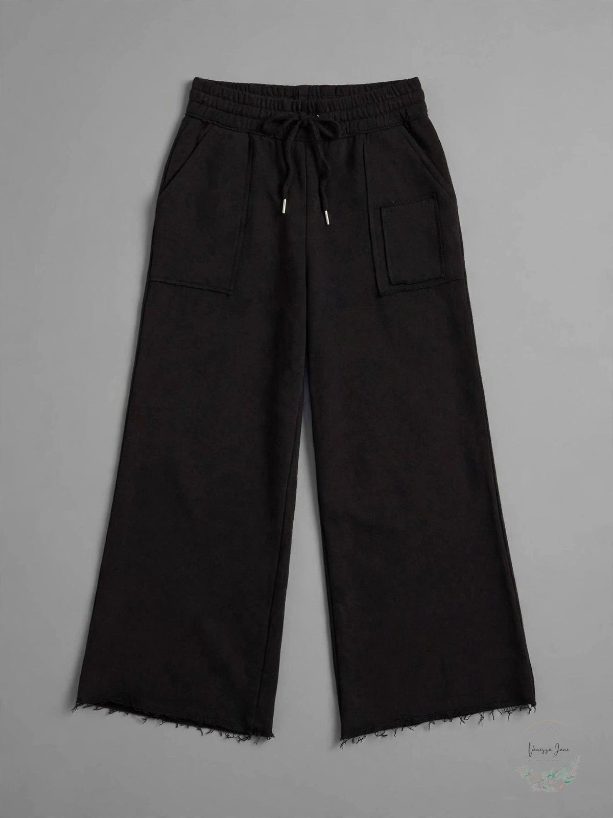 Ideology Womens Cropped Wide-Leg Sweatpants